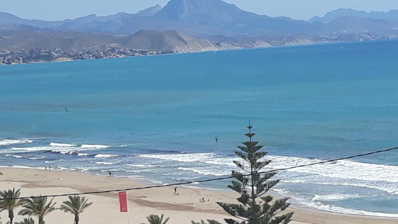 Exclusif Appartement En 1Er Ligne, Vue Imprenable, Piscine, Parking Prive A Playa Mucha Vista, Alicante El Campello Eksteriør billede