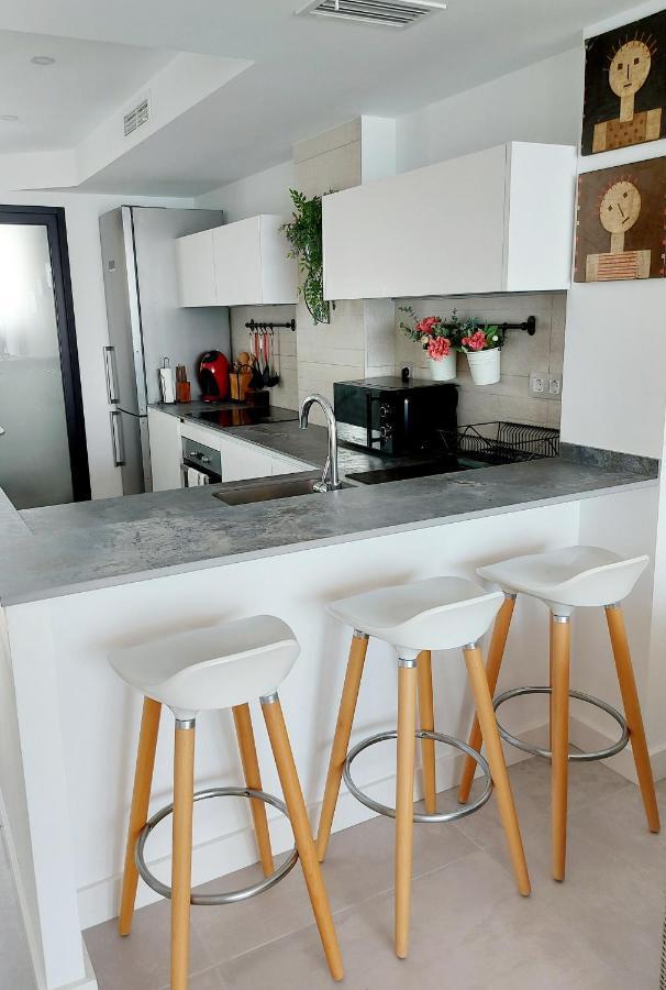 Exclusif Appartement En 1Er Ligne, Vue Imprenable, Piscine, Parking Prive A Playa Mucha Vista, Alicante El Campello Eksteriør billede