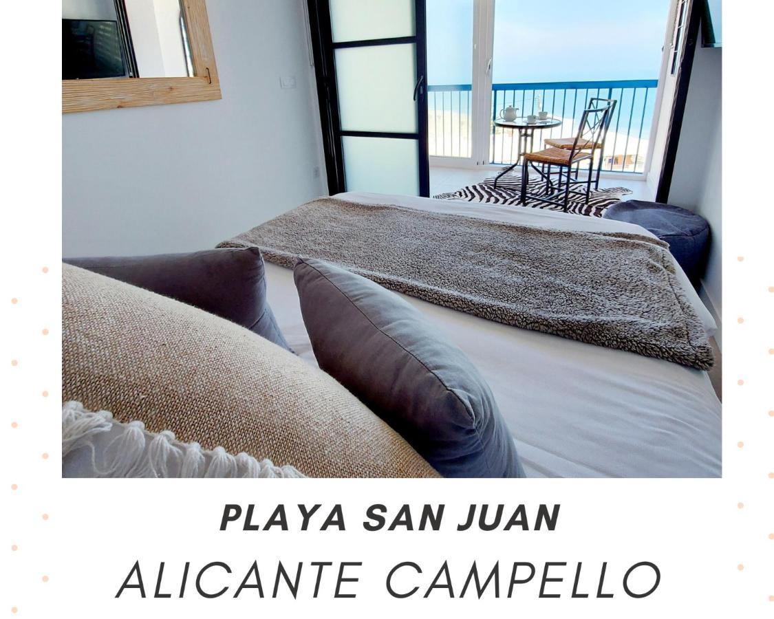 Exclusif Appartement En 1Er Ligne, Vue Imprenable, Piscine, Parking Prive A Playa Mucha Vista, Alicante El Campello Eksteriør billede